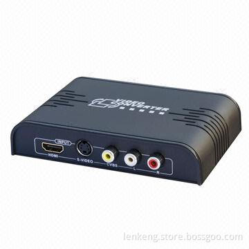 HDMI + Video + S-video + Audio to HDMI Converter, Scales Up Video or S-video to HDMI 1,080 or 720P